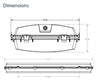 NHL-LWVT LED Wide Vaportight Series