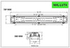 LED Vaportight 2' & 4' Gasketed Enclosure