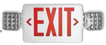 LED Exit-Emergency Combo